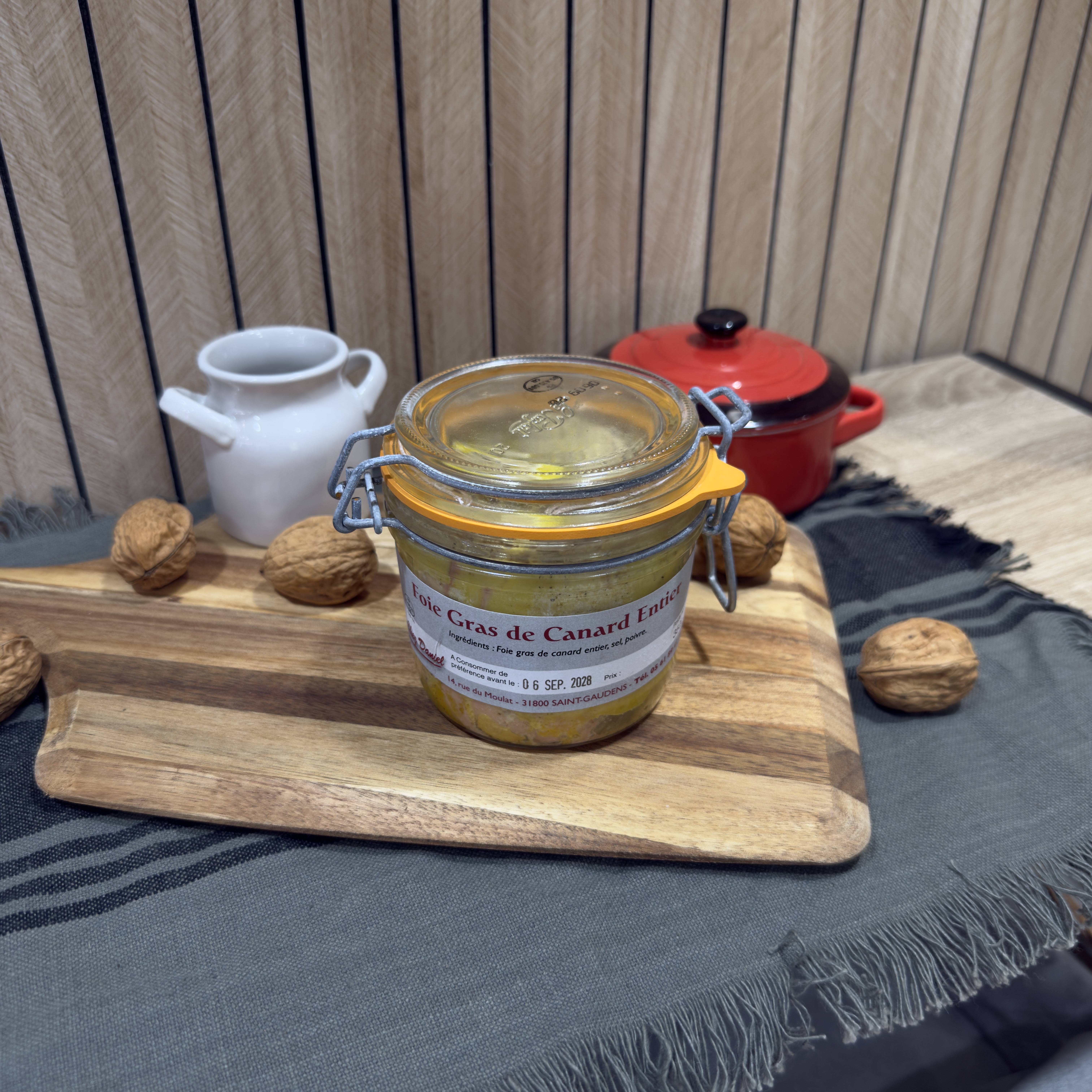 Foie gras d'oie entier 350gr