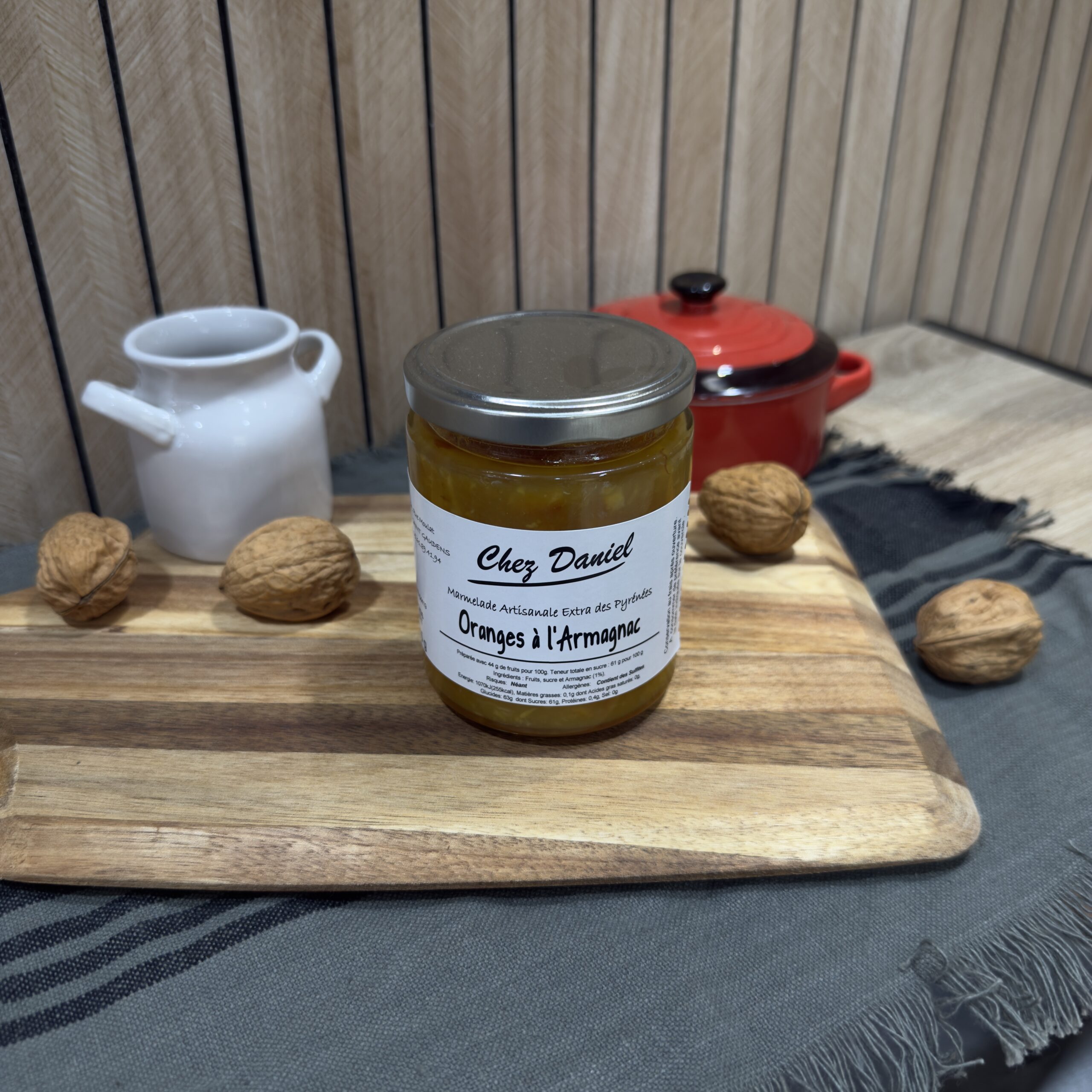 Confiture d'Oranges à l'armagnac 345gr
