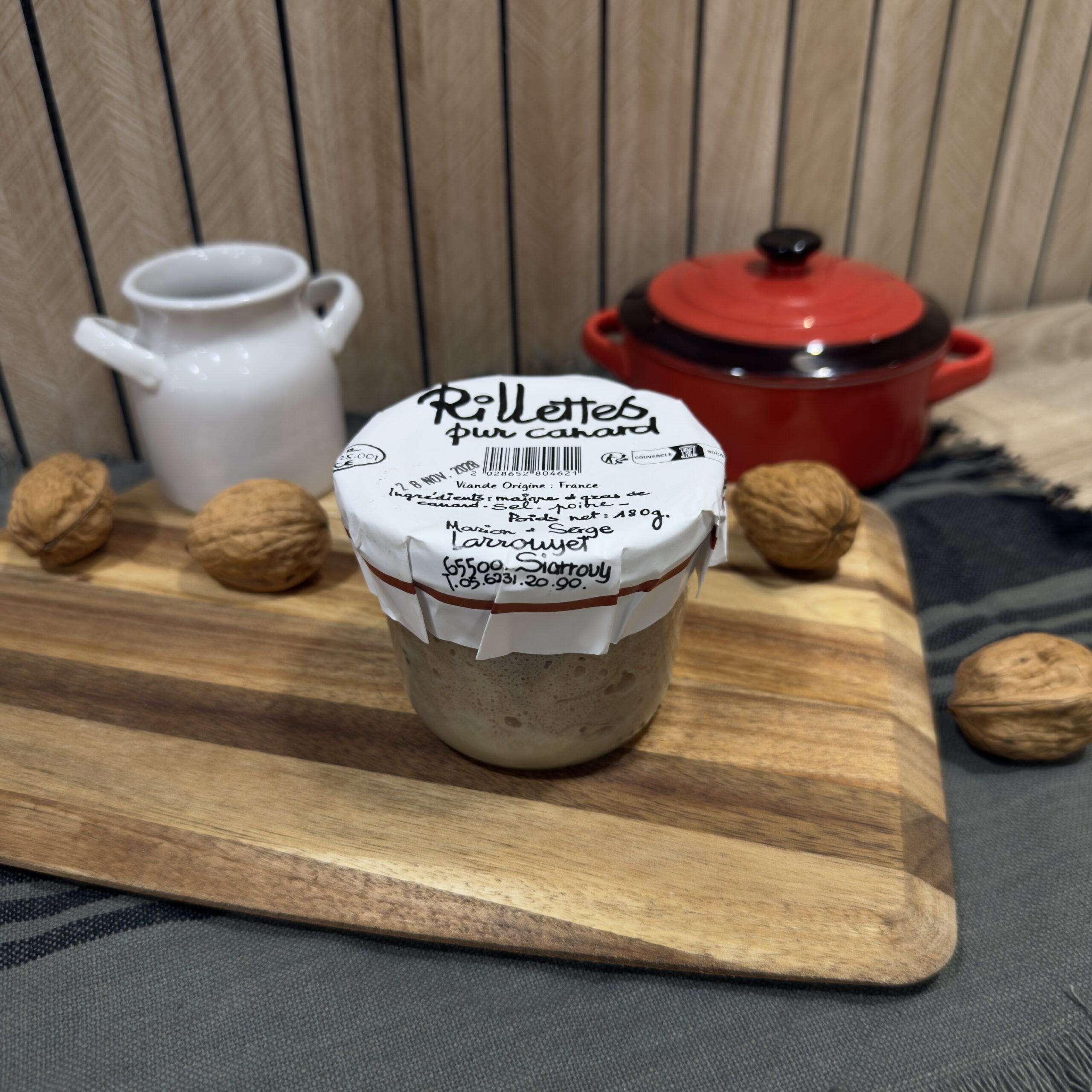 Rillettes pur Canard 190gr