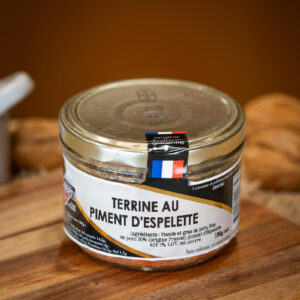 Terrine au piment d'espelette 180g